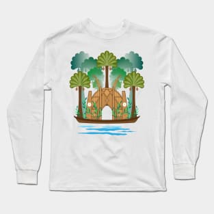 Mesopotamian Marshes Long Sleeve T-Shirt